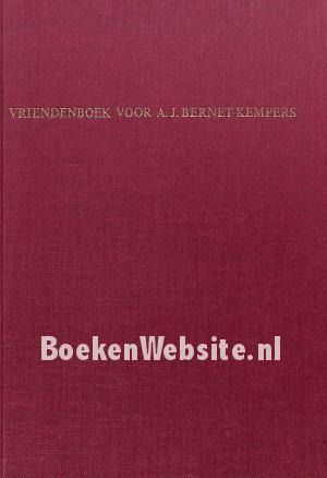 Vriendenboek voor A.J. Bernet Kempers
