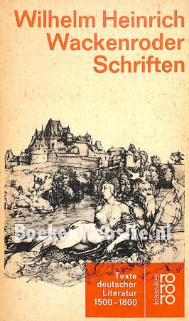 Wackenroder Schriften