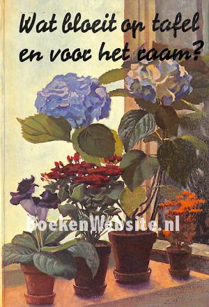 Wat bloeit op tafel en voor het raam?