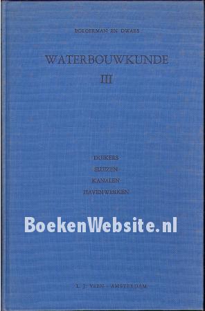 Waterbouw-kunde III