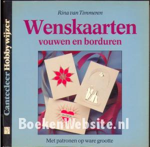 Wenskaarten vouwen en borduren