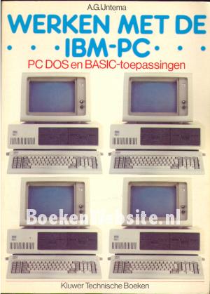 Werken met de IBM-PC