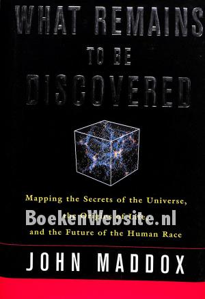 What Remains to be Discovered
