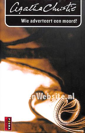 Wie adverteert een moord! Wie adverteert een moord!