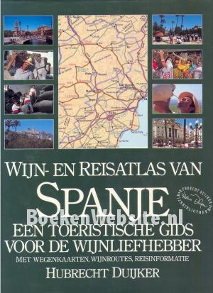 Wijn en reisatlas van Spanje