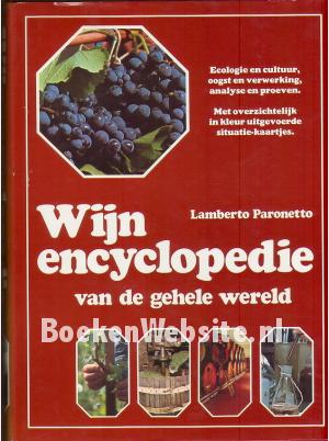 Wijn encyclopedie van de gehele wereld