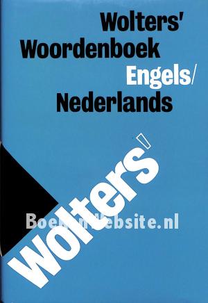 Wolters woordenboek Engels / Nederlands