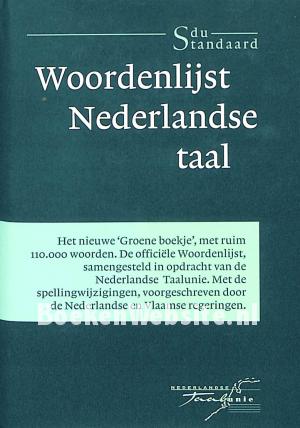 Woordenlijst Nederlandse taal