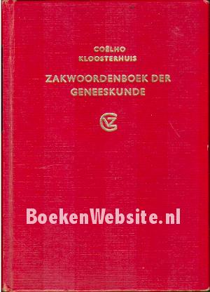 Zakwoorden-boek der geneeskunde 1972