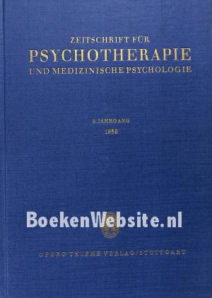 Zeitschrift fur Psychotherapie und Medizinische Psychologie 1952