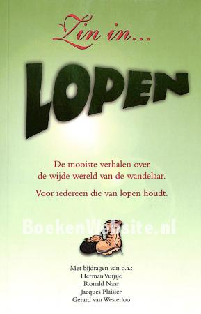 Zin in lopen Zin in lopen