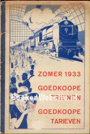 Zomer 1933, goedkope treinen goedkoop tarieven