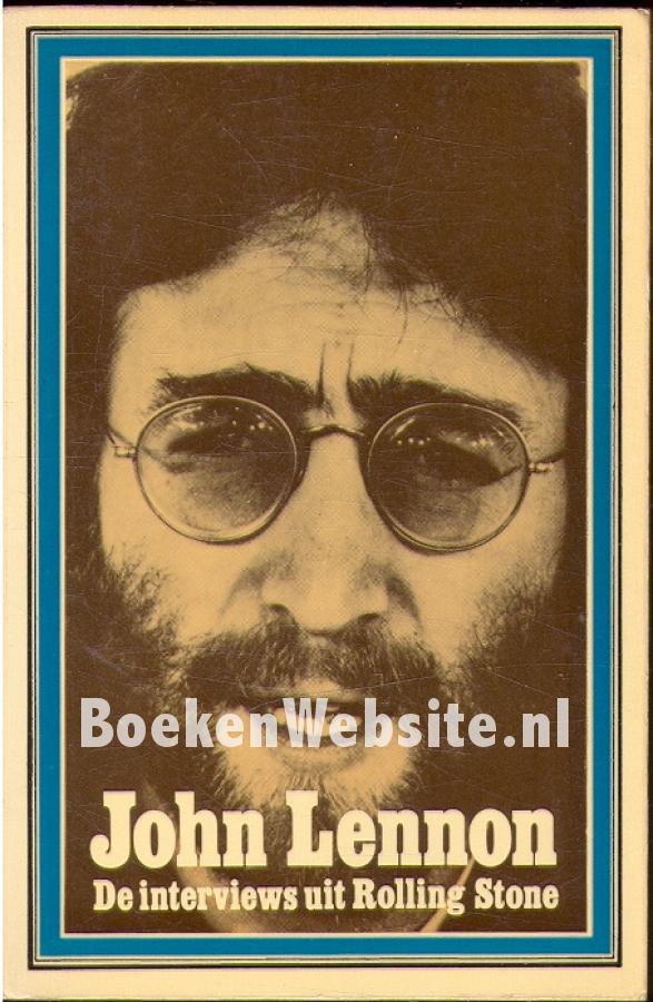 1497 John Lennon, de interviews uit Rolling Stone, Wenner Jan