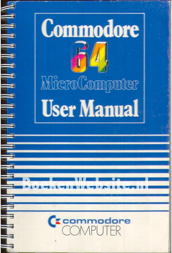 Commodore 64 User Manual Boekensite.nl