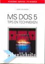 MS Dos 5 tips en technieken