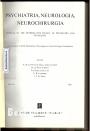Psychiatria, Neurologia, Neurochirurgia 1961