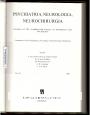 Psychiatria, Neurologia, Neurochirurgia 1960