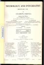 Neurology and Neurosurgery 1964