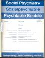 Social Psychiatry 1972