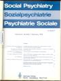 Social Psychiatry 1973