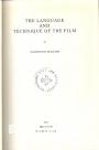 The Language and Technique of the Film