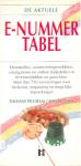 E-nummer tabel