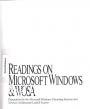 Readings on Microsoft Windows & Wosa