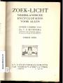 Zoek-licht Nederlandsche encyclopaedie voor Allen 4