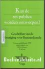 Kan de res publica worden ontworpen ?