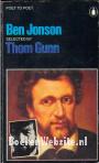 Ben Jonson Selected by Thom Gunn
