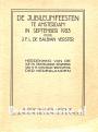 De Jubileumfeesten te Amsterdam in september 1923