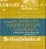 De opregte Haarlemsche Courant
