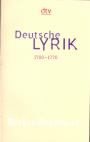 Deutsche Lyrik 5