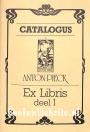 Ex Libris catalogus I