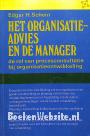Het organisatie-advies en de manager