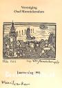 Jaarverslag 1991 Oud Monnickendam