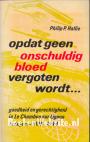 Opdat geen onschuldig bloed vergoten wordt... 