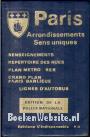 Paris Arrondissements Sens uniques