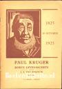 Paul Kruger, korte levensschets