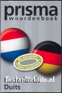Prisma woordenboek Nederlands - Duits