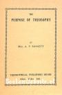The Purpose of Theosophy