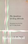 The Questions Of King Milinda II