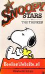 Snoopy Stars as The Thinker