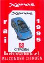 Telefoonkaart Citroen Xanae, op blister Rai 1995