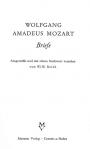Wolfgang Amadeus Mozart Briefe