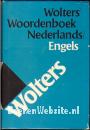 Wolters woordenboek Nederlands / Engels