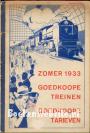 Zomer 1933, goedkope treinen goedkoop tarieven