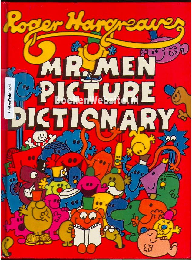 Mr. Men Picture Dictionary, Hargreaves Roger Boekensite.nl