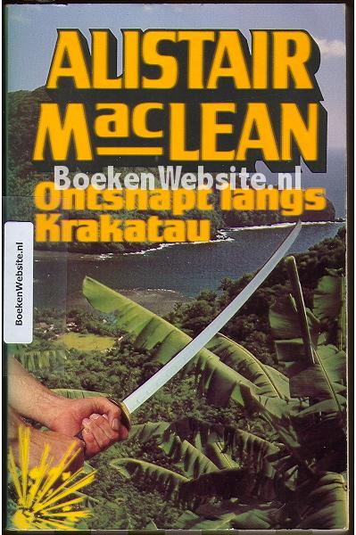 Ontsnapt langs Krakatau