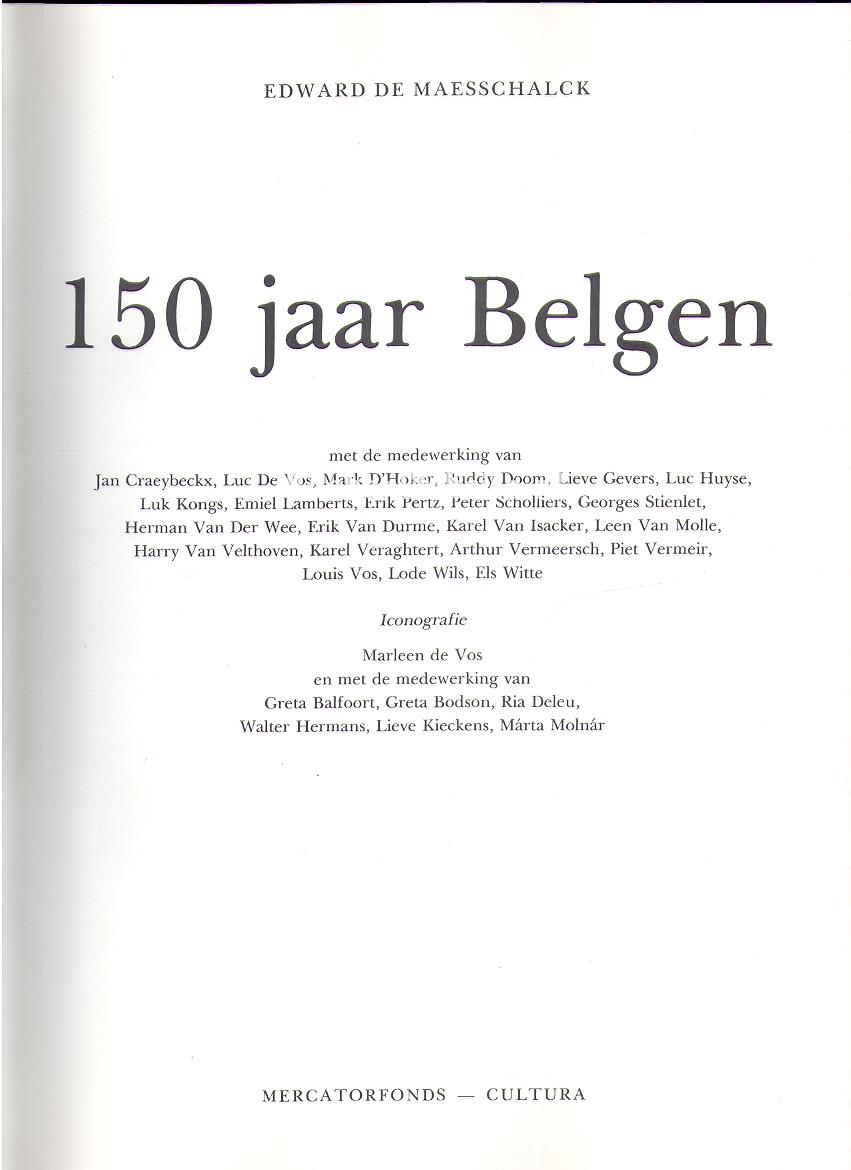 150 jaar Belgen